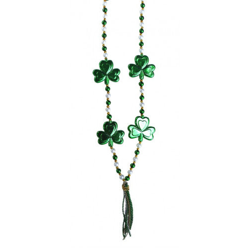 IRISH ST.PATRICK'S SHAMROCK TASSEL BEADS 3 PACK - Adult & Kids T-Shirts, Sweatshirts & Hoodies apparel design preview 1