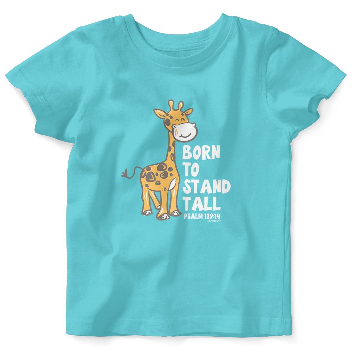 Kerusso Born to Stand Tall Giraffe Christian Baby - Adult & Kids T-Shirts, Sweatshirts & Hoodies apparel design preview 2