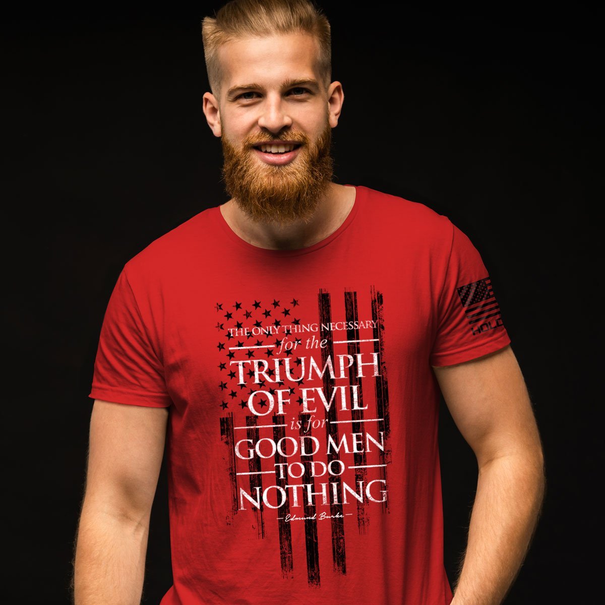 Hold Fast Triumph of Evil Christian - Adult & Kids T-Shirts, Sweatshirts & Hoodies apparel design preview 2