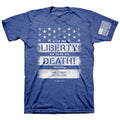 Hold Fast Give Me Liberty or Death USA American Flag - Adult & Kids T-Shirts, Sweatshirts & Hoodies apparel design preview 1