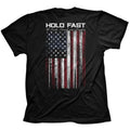 Hold Fast to Faith Family Freedom USA American Flag - Adult & Kids T-Shirts, Sweatshirts & Hoodies apparel design preview 1
