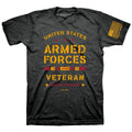 United States Armed Forces Veteran Never Forget - Adult & Kids T-Shirts, Sweatshirts & Hoodies apparel design preview 1
