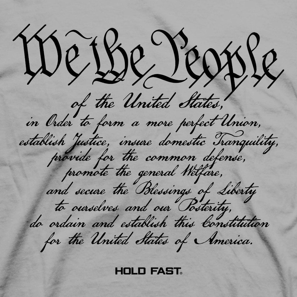 Hold Fast We The People USA Christian - Adult & Kids T-Shirts, Sweatshirts & Hoodies apparel design preview 2