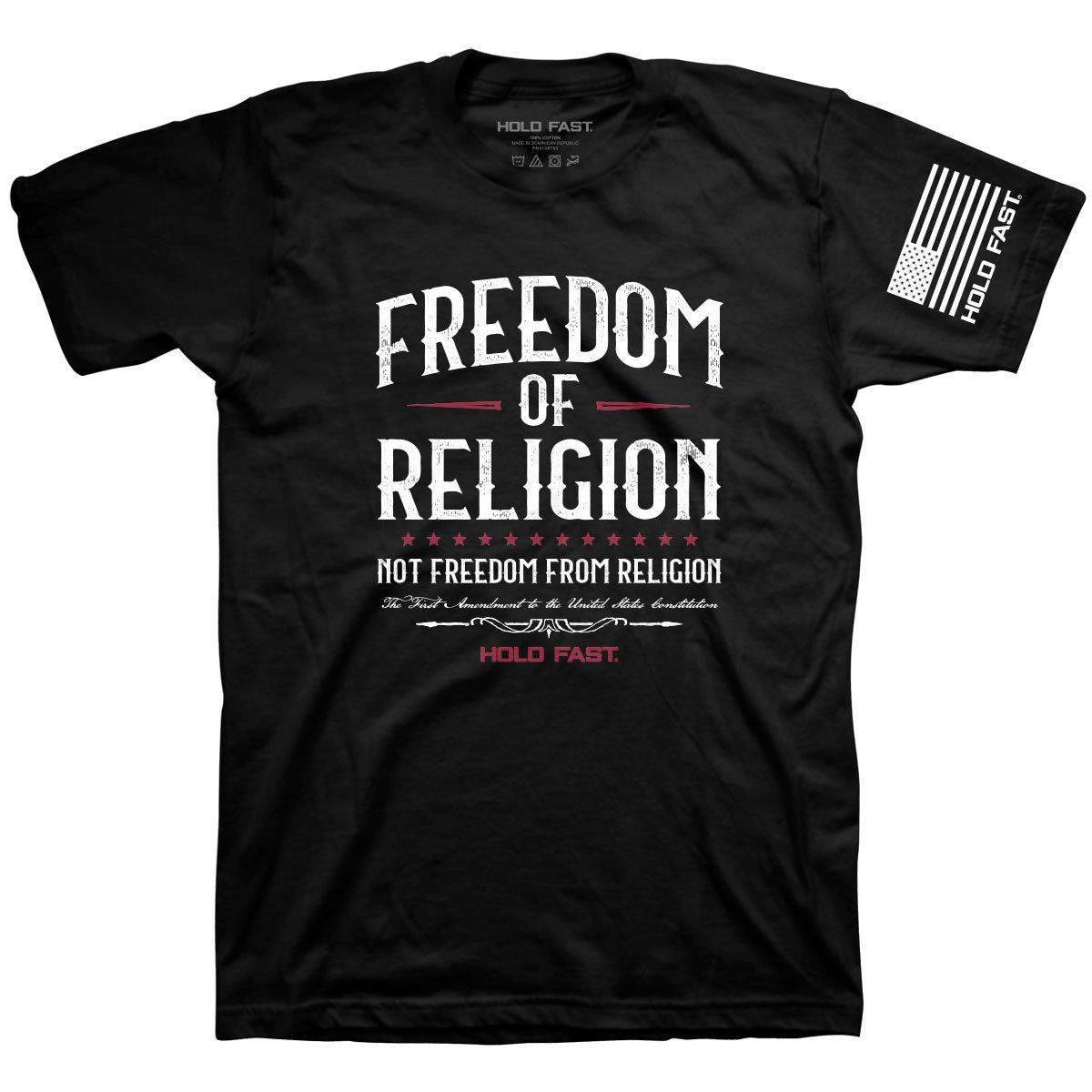 Hold Fast USA Religious Freedom Christian - Adult & Kids T-Shirts, Sweatshirts & Hoodies apparel design preview 1