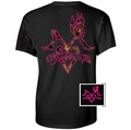 Country Life Outfitters Black Pink Deer Kiss Heart - Adult & Kids T-Shirts, Sweatshirts & Hoodies apparel design preview 1