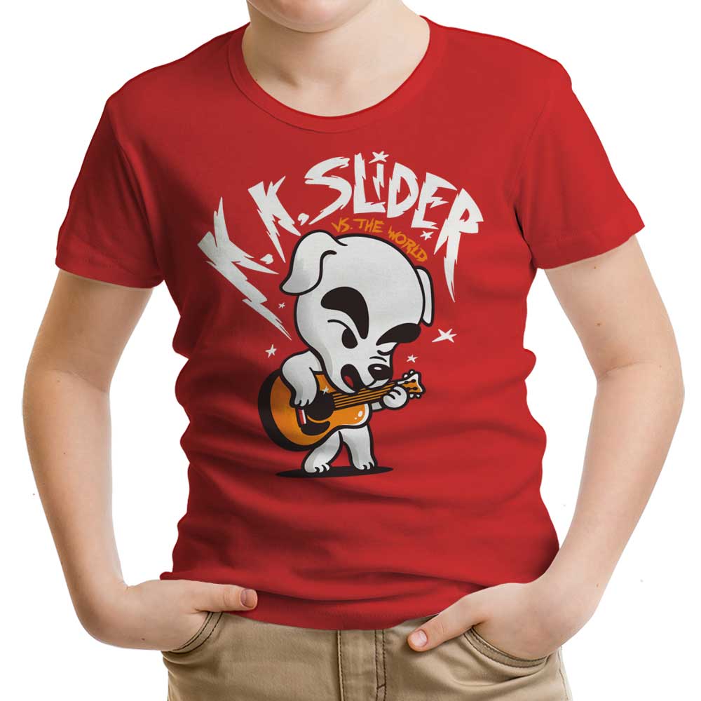 KK vs. The World Youth Apparel - Adult & Kids T-Shirts, Sweatshirts & Hoodies apparel design preview 1