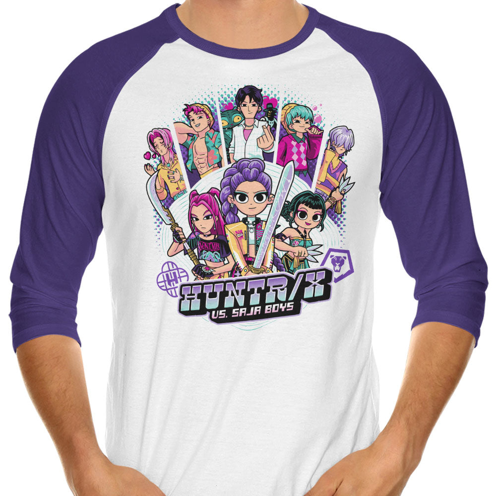 KPop Pilgrim 3/4 Sleeve Raglan - Adult & Kids T-Shirts, Sweatshirts & Hoodies apparel design preview 1