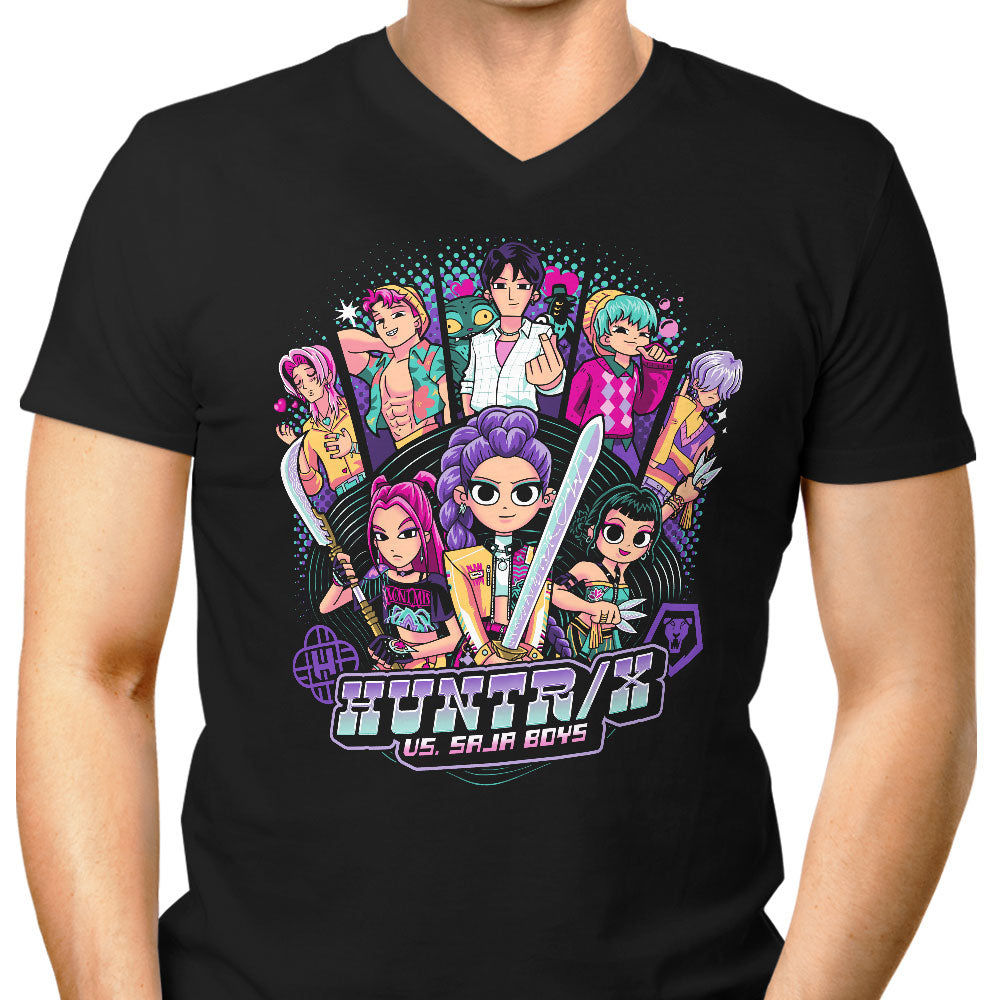 KPop Pilgrim Men's V-Neck - Adult & Kids T-Shirts, Sweatshirts & Hoodies apparel design preview 1
