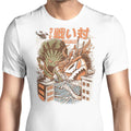 Kaiju Food Fight Men's Apparel - Adult & Kids T-Shirts, Sweatshirts & Hoodies apparel design preview 1