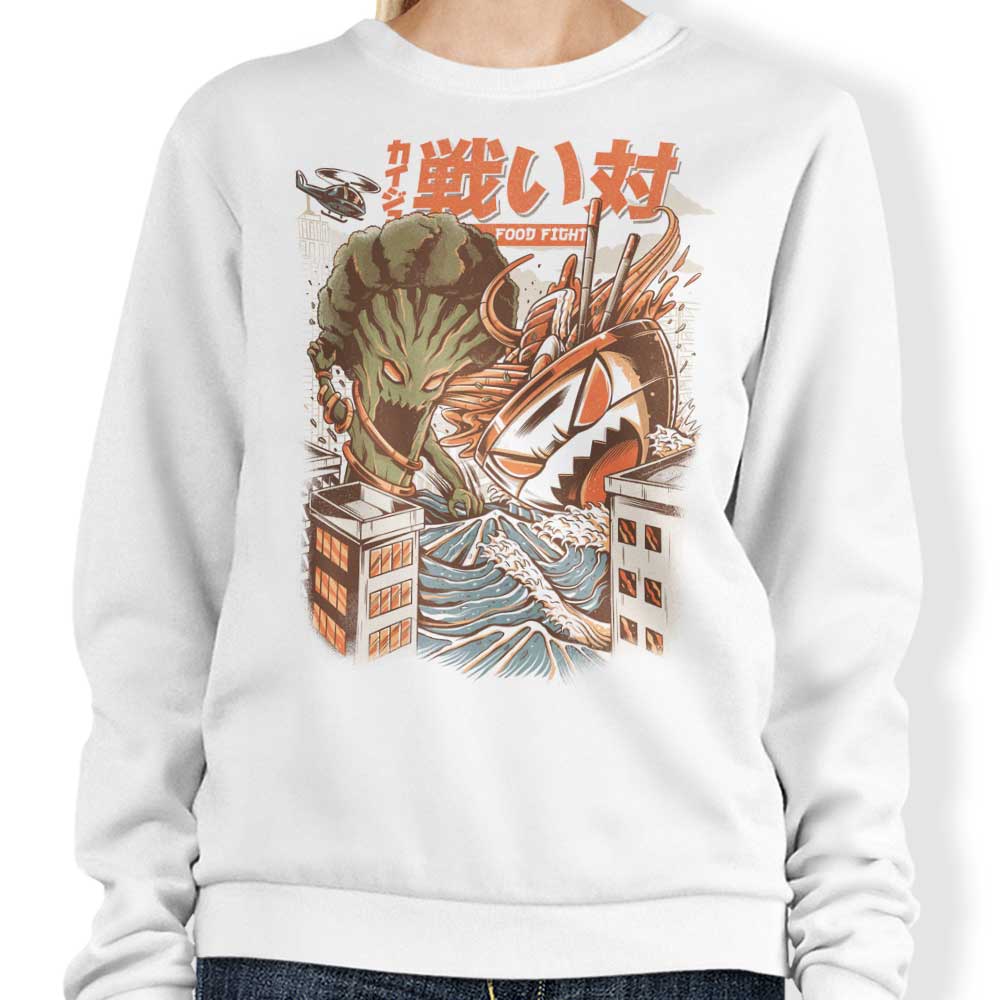 Kaiju Food Fight - Adult & Kids T-Shirts, Sweatshirts & Hoodies apparel design preview 1