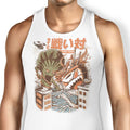 Kaiju Food Fight Tank Top - Adult & Kids T-Shirts, Sweatshirts & Hoodies apparel design preview 1