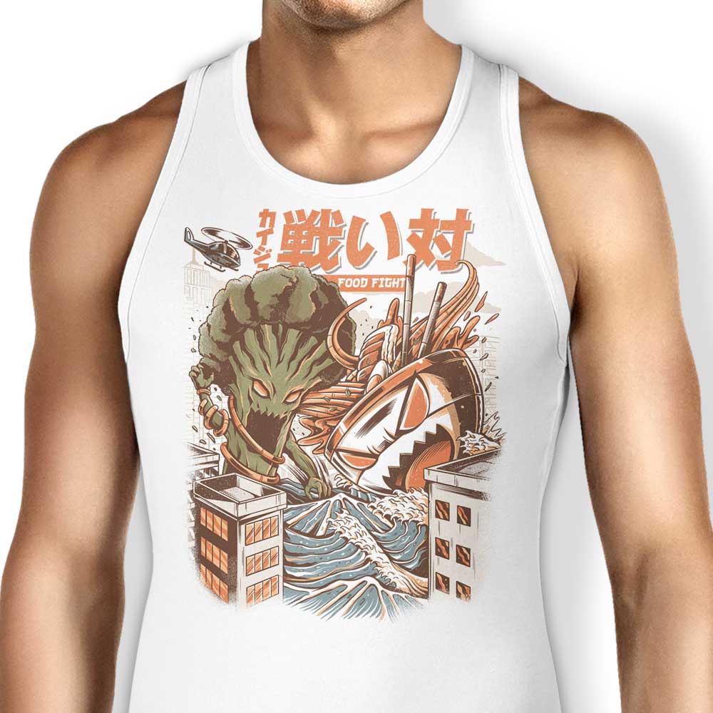Kaiju Food Fight Tank Top - Adult & Kids T-Shirts, Sweatshirts & Hoodies apparel design preview 1