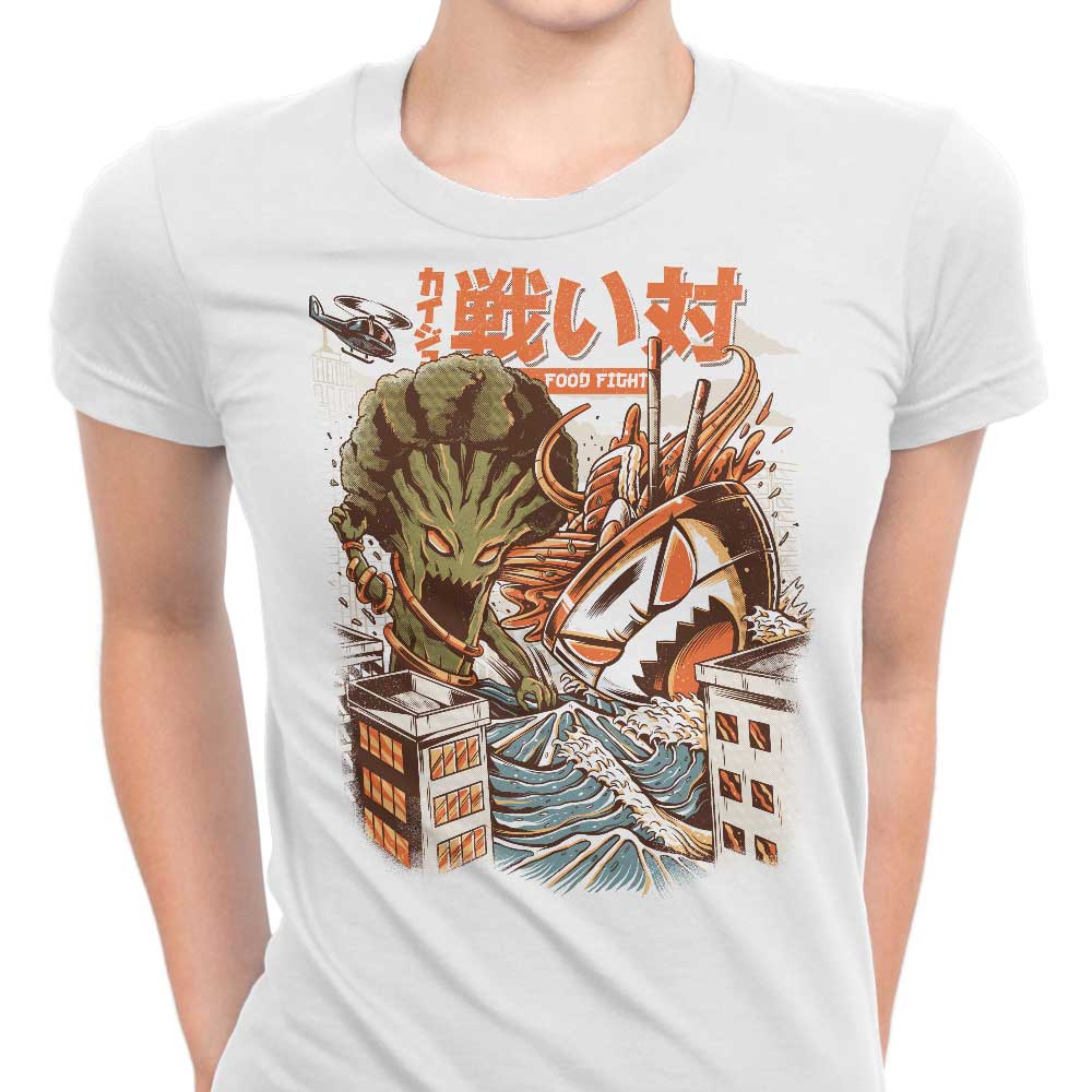 Kaiju Food Fight Women's Apparel - Adult & Kids T-Shirts, Sweatshirts & Hoodies apparel design preview 1
