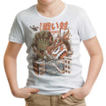 Kaiju Food Fight Youth Apparel - Adult & Kids T-Shirts, Sweatshirts & Hoodies apparel design preview 1