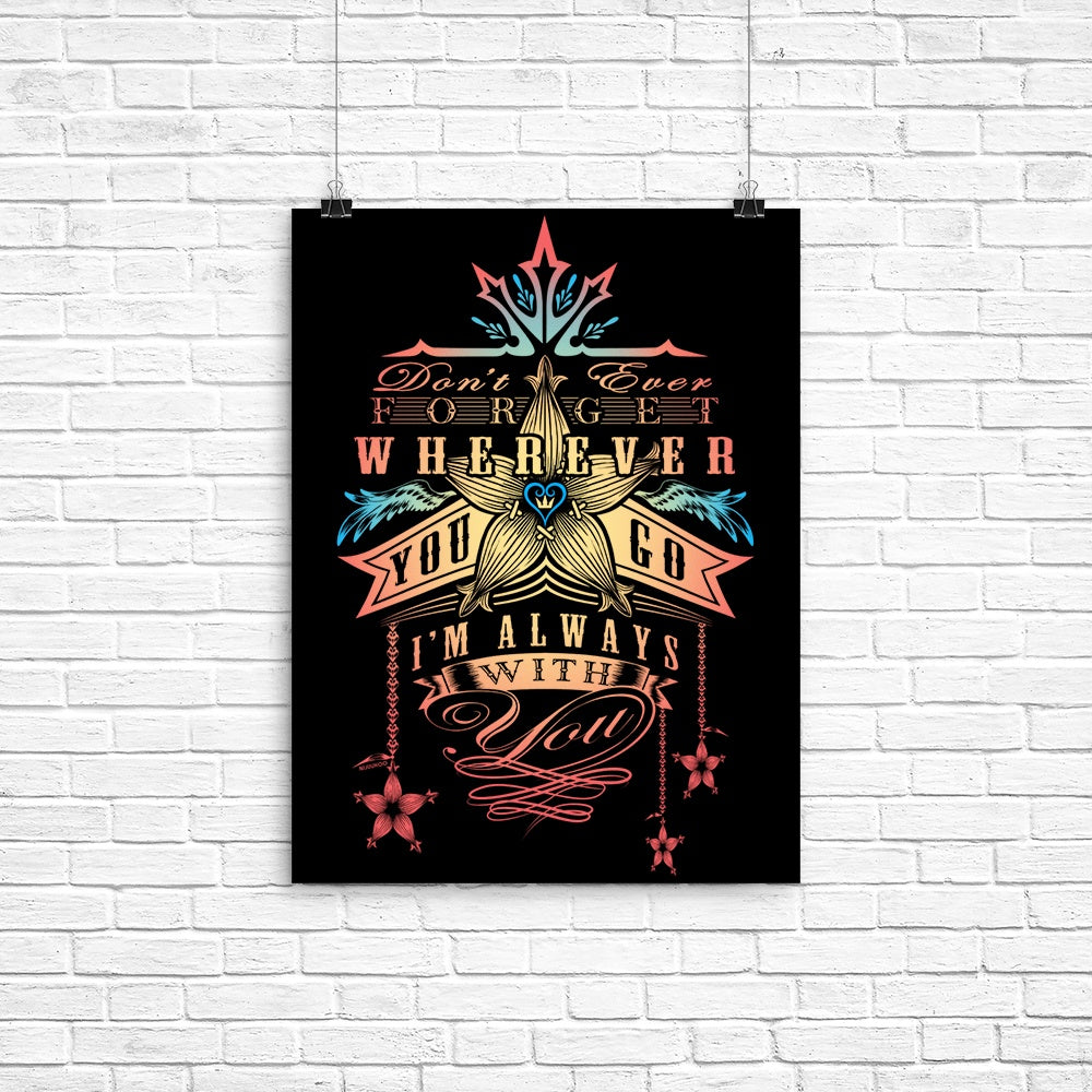 Kairi's Oath Poster - Adult & Kids T-Shirts, Sweatshirts & Hoodies apparel design preview 1
