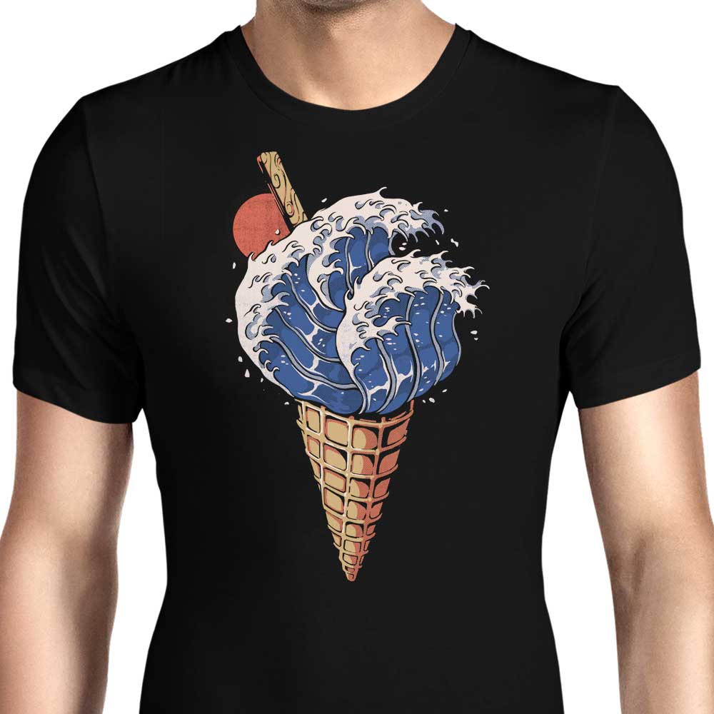 Kanagawa Ice Cream Men's Apparel - Adult & Kids T-Shirts, Sweatshirts & Hoodies apparel design preview 1