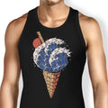 Kanagawa Ice Cream Tank Top - Adult & Kids T-Shirts, Sweatshirts & Hoodies apparel design preview 1