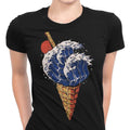 Kanagawa Ice Cream Women's Apparel - Adult & Kids T-Shirts, Sweatshirts & Hoodies apparel design preview 1