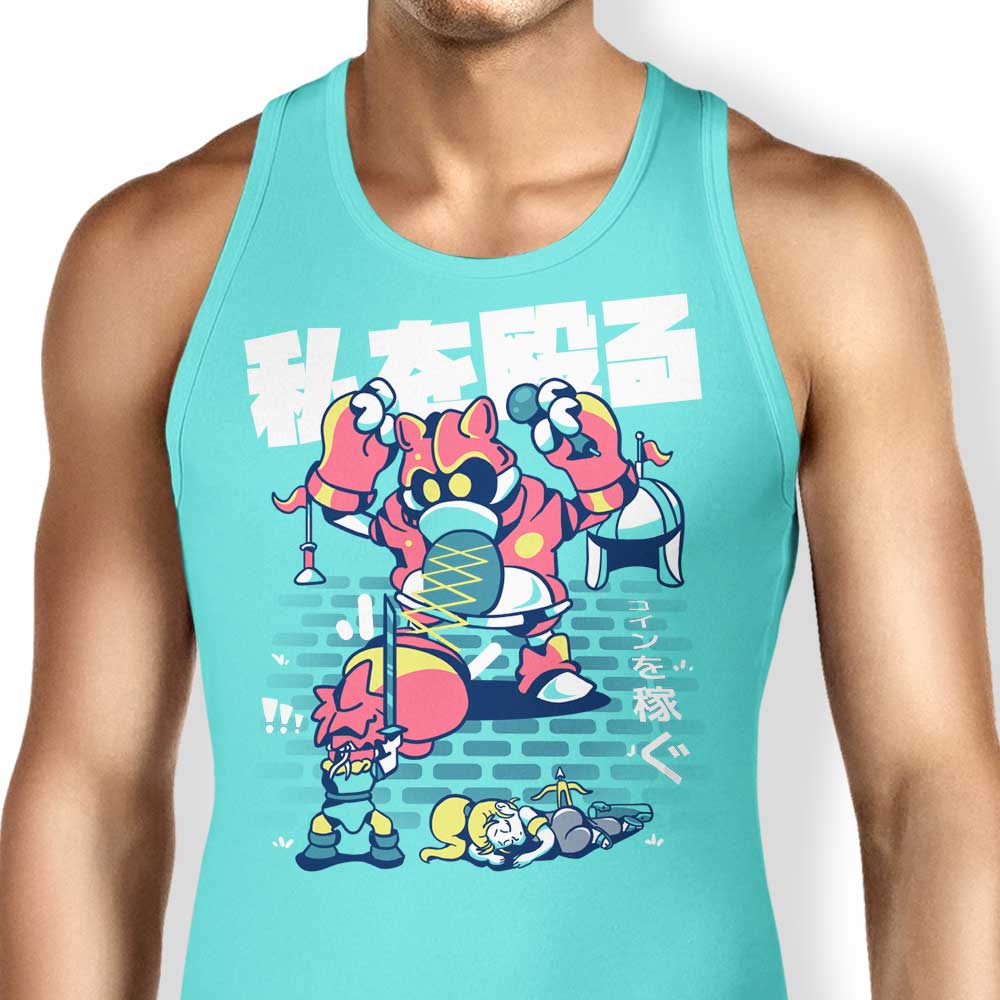 Karaoke Fight Tank Top - Adult & Kids T-Shirts, Sweatshirts & Hoodies apparel design preview 1