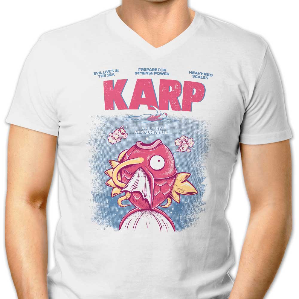 Karp Men's V-Neck - Adult & Kids T-Shirts, Sweatshirts & Hoodies apparel design preview 1