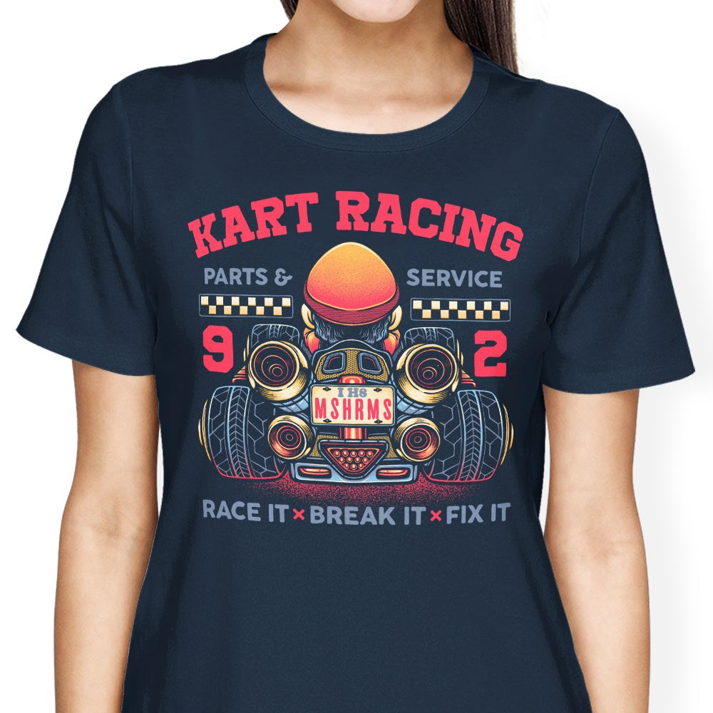 Kart Racing Women's Apparel - Adult & Kids T-Shirts, Sweatshirts & Hoodies apparel design preview 2