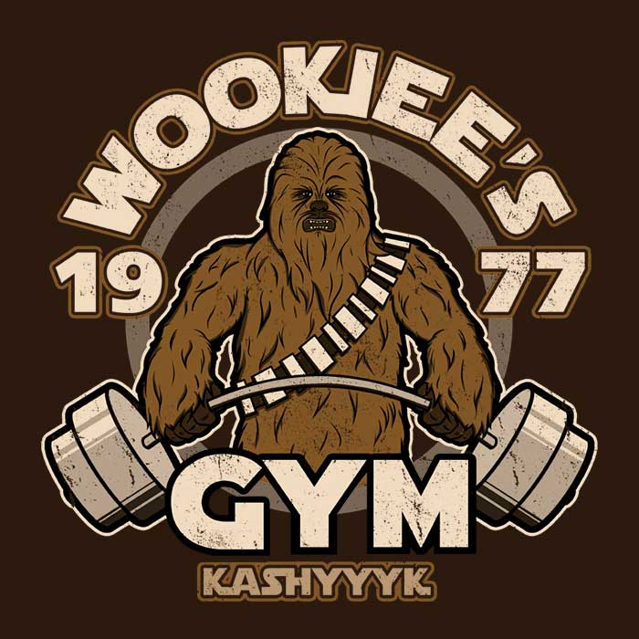 Kashyyk Gym Women's Apparel - Adult & Kids T-Shirts, Sweatshirts & Hoodies apparel design preview 2