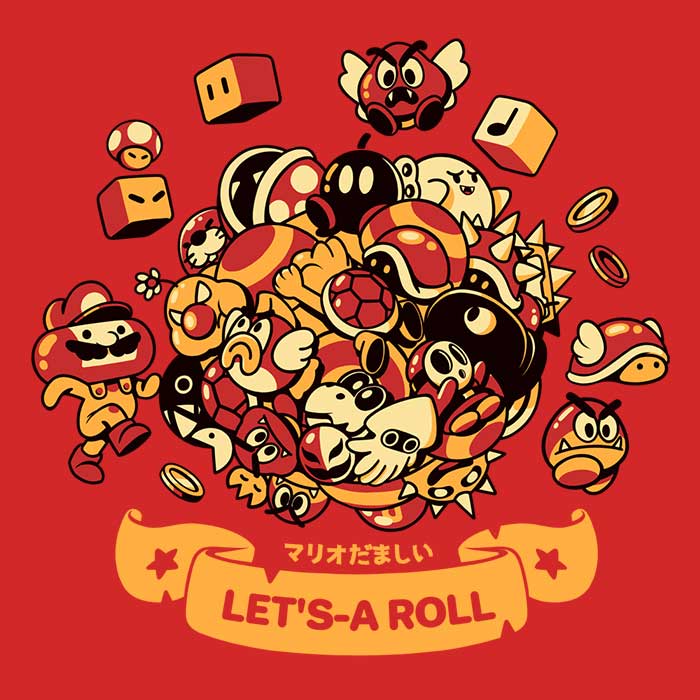 Katamario Tank Top - Adult & Kids T-Shirts, Sweatshirts & Hoodies apparel design preview 2