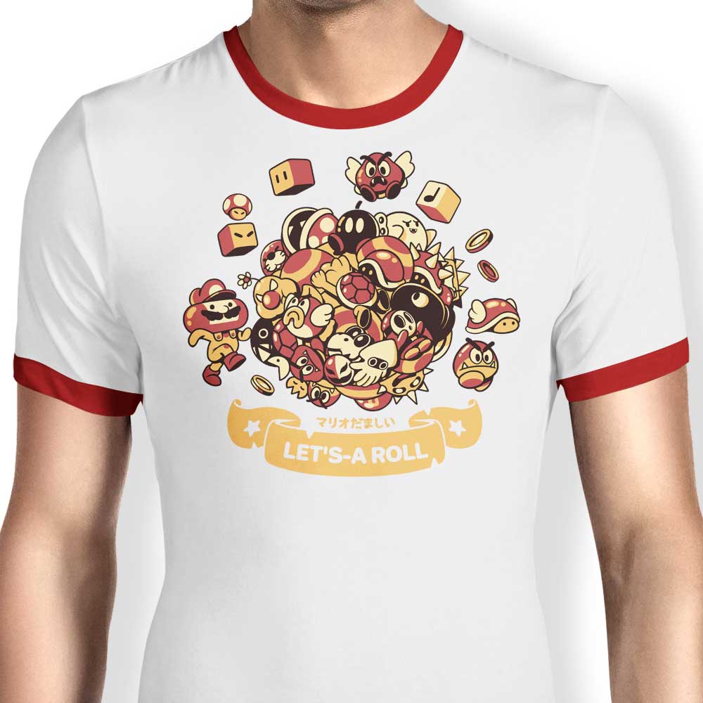 Katamario Ringer - Adult & Kids T-Shirts, Sweatshirts & Hoodies apparel design preview 1