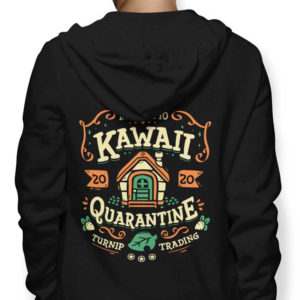 Kawaii Quarantine - Adult & Kids T-Shirts, Sweatshirts & Hoodies apparel design preview 1