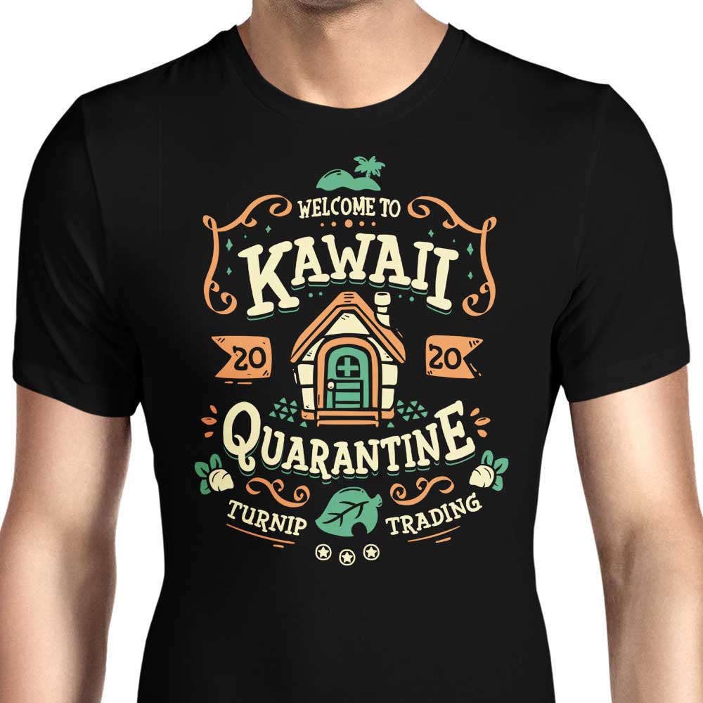 Kawaii Quarantine Men's Apparel - Adult & Kids T-Shirts, Sweatshirts & Hoodies apparel design preview 1
