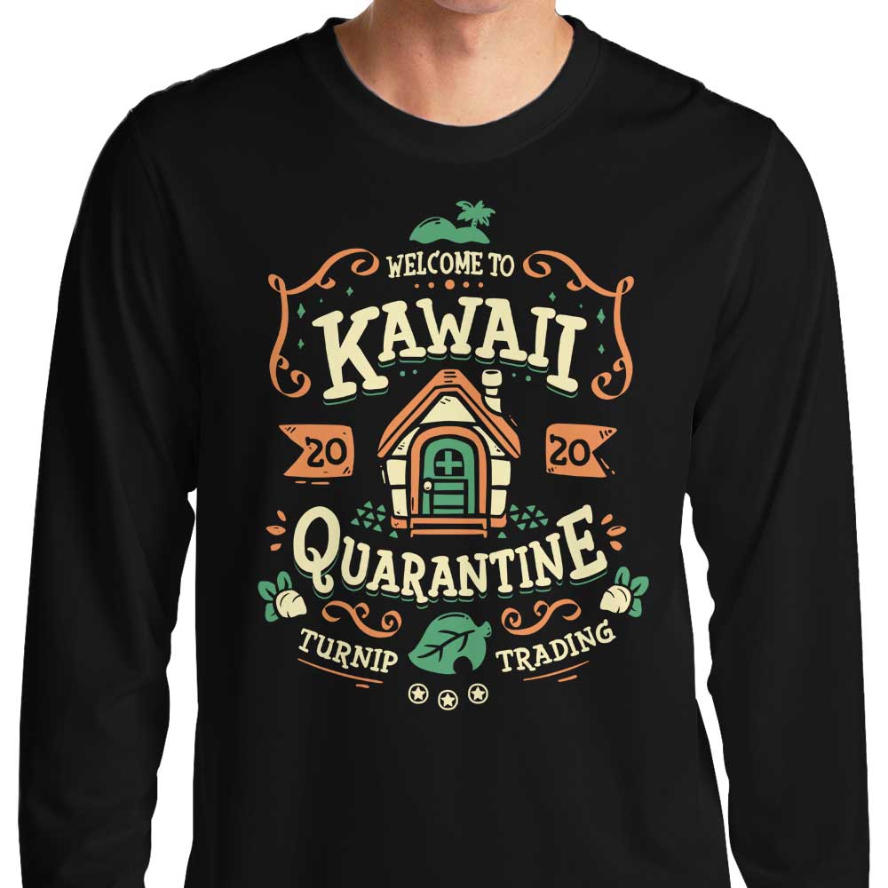 Kawaii Quarantine - Adult & Kids T-Shirts, Sweatshirts & Hoodies apparel design preview 1