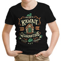 Kawaii Quarantine Youth Apparel - Adult & Kids T-Shirts, Sweatshirts & Hoodies apparel design preview 1