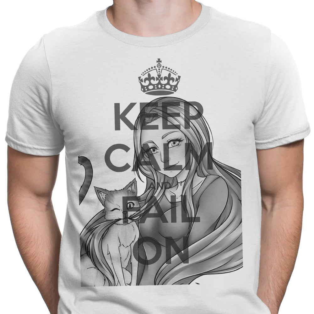 Keep Calm and Fail On Men's Apparel - Adult & Kids T-Shirts, Sweatshirts & Hoodies apparel design preview 2