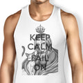 Keep Calm and Fail On Tank Top - Adult & Kids T-Shirts, Sweatshirts & Hoodies apparel design preview 1
