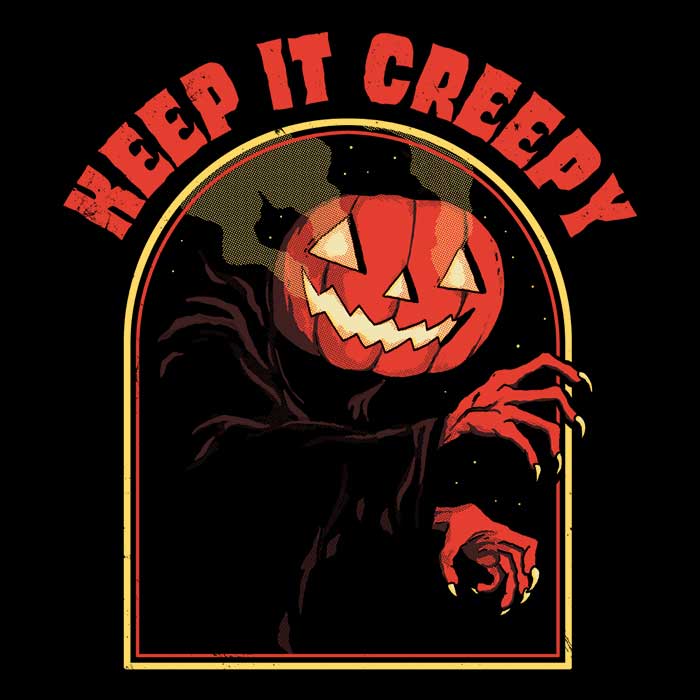 Keep it Creepy Men's Apparel - Adult & Kids T-Shirts, Sweatshirts & Hoodies apparel design preview 2