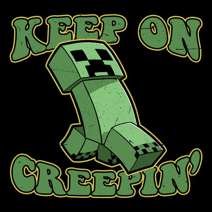 Keep on Creepin' Men's Apparel - Adult & Kids T-Shirts, Sweatshirts & Hoodies apparel design preview 2
