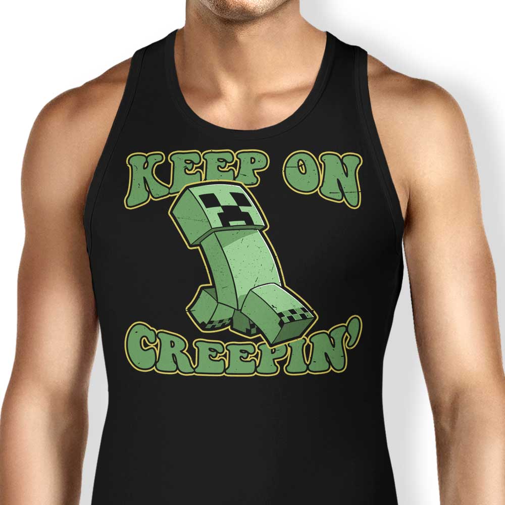 Keep on Creepin' Tank Top - Adult & Kids T-Shirts, Sweatshirts & Hoodies apparel design preview 1