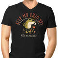 Keep Your Chin Up Men's V-Neck - Adult & Kids T-Shirts, Sweatshirts & Hoodies apparel design preview 1