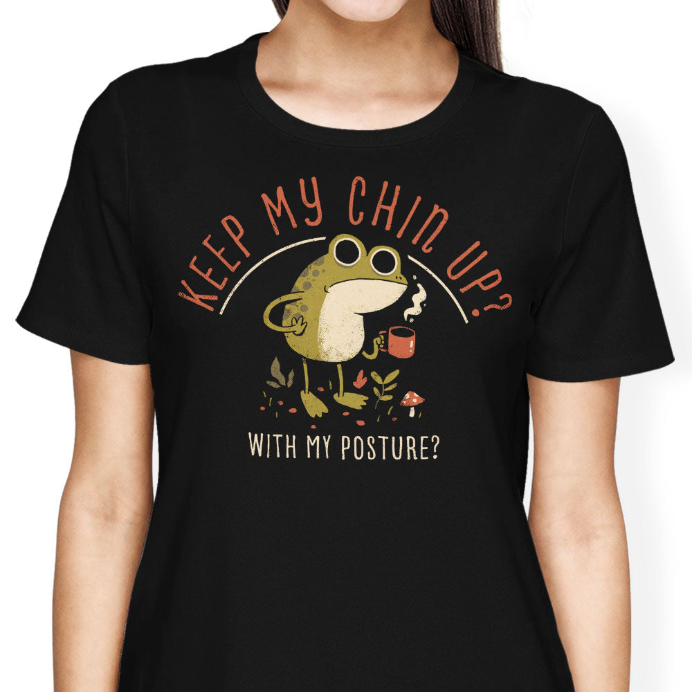 Keep Your Chin Up Women's Apparel - Adult & Kids T-Shirts, Sweatshirts & Hoodies apparel design preview 1