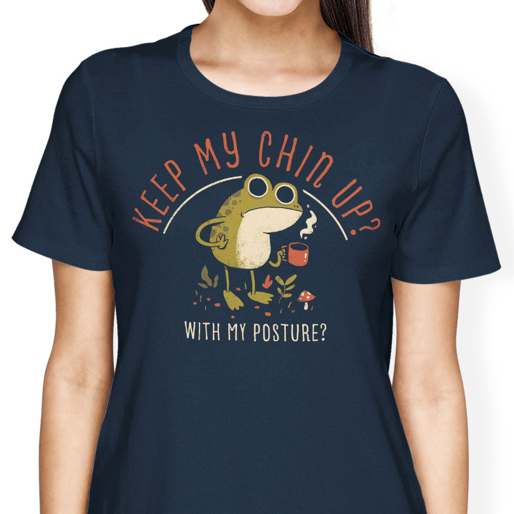 Keep Your Chin Up Women's Apparel - Adult & Kids T-Shirts, Sweatshirts & Hoodies apparel design preview 2
