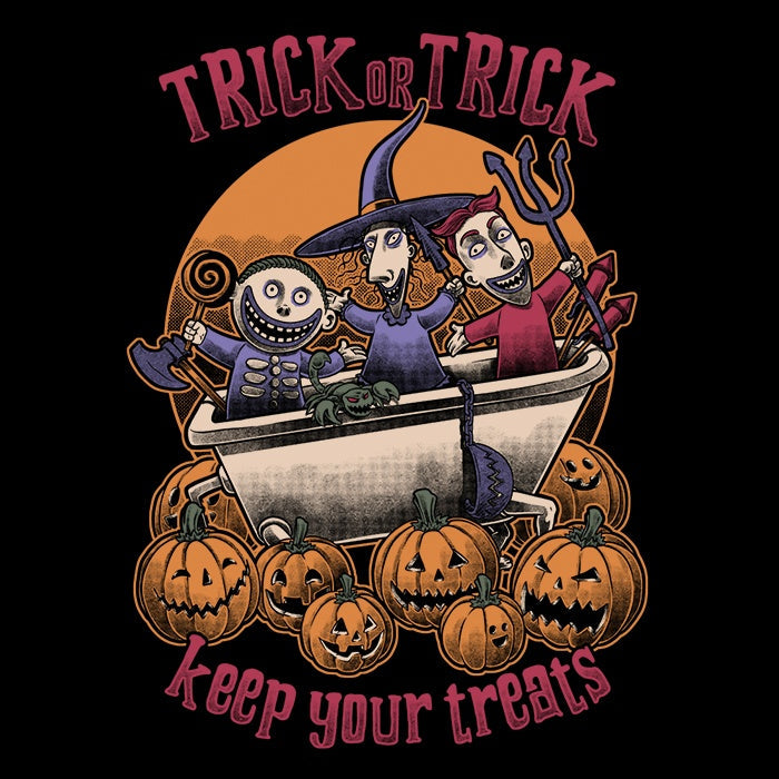 Keep Your Treats Men's Apparel - Adult & Kids T-Shirts, Sweatshirts & Hoodies apparel design preview 2