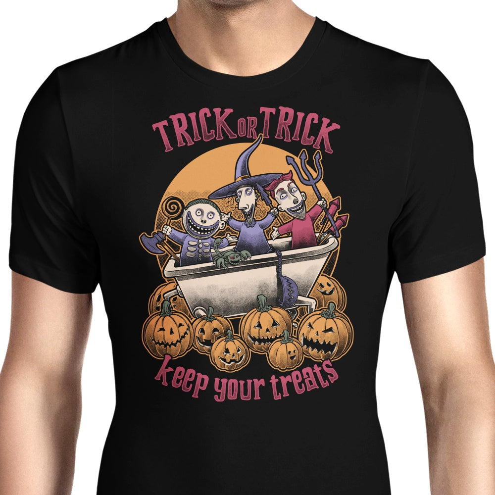 Keep Your Treats Men's Apparel - Adult & Kids T-Shirts, Sweatshirts & Hoodies apparel design preview 1