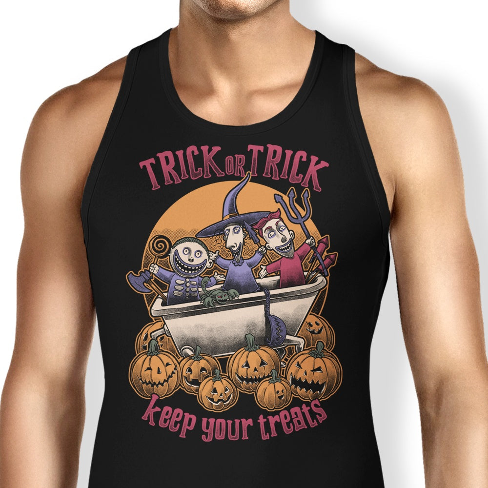 Keep Your Treats Tank Top - Adult & Kids T-Shirts, Sweatshirts & Hoodies apparel design preview 1