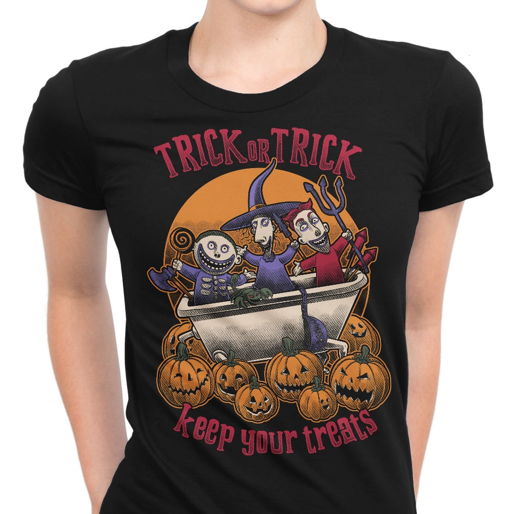 Keep Your Treats Women's Apparel - Adult & Kids T-Shirts, Sweatshirts & Hoodies apparel design preview 1