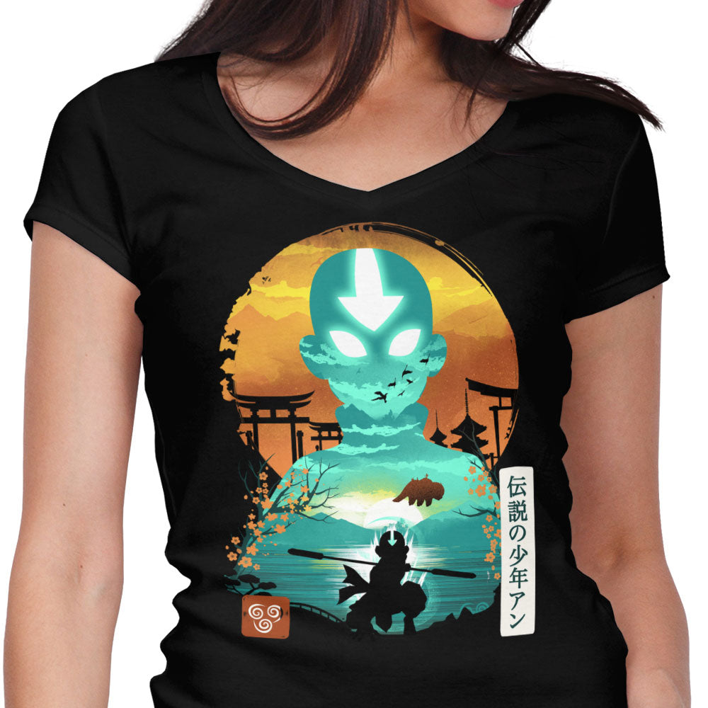 Keeper of Balance Women's V-Neck - Adult & Kids T-Shirts, Sweatshirts & Hoodies apparel design preview 1
