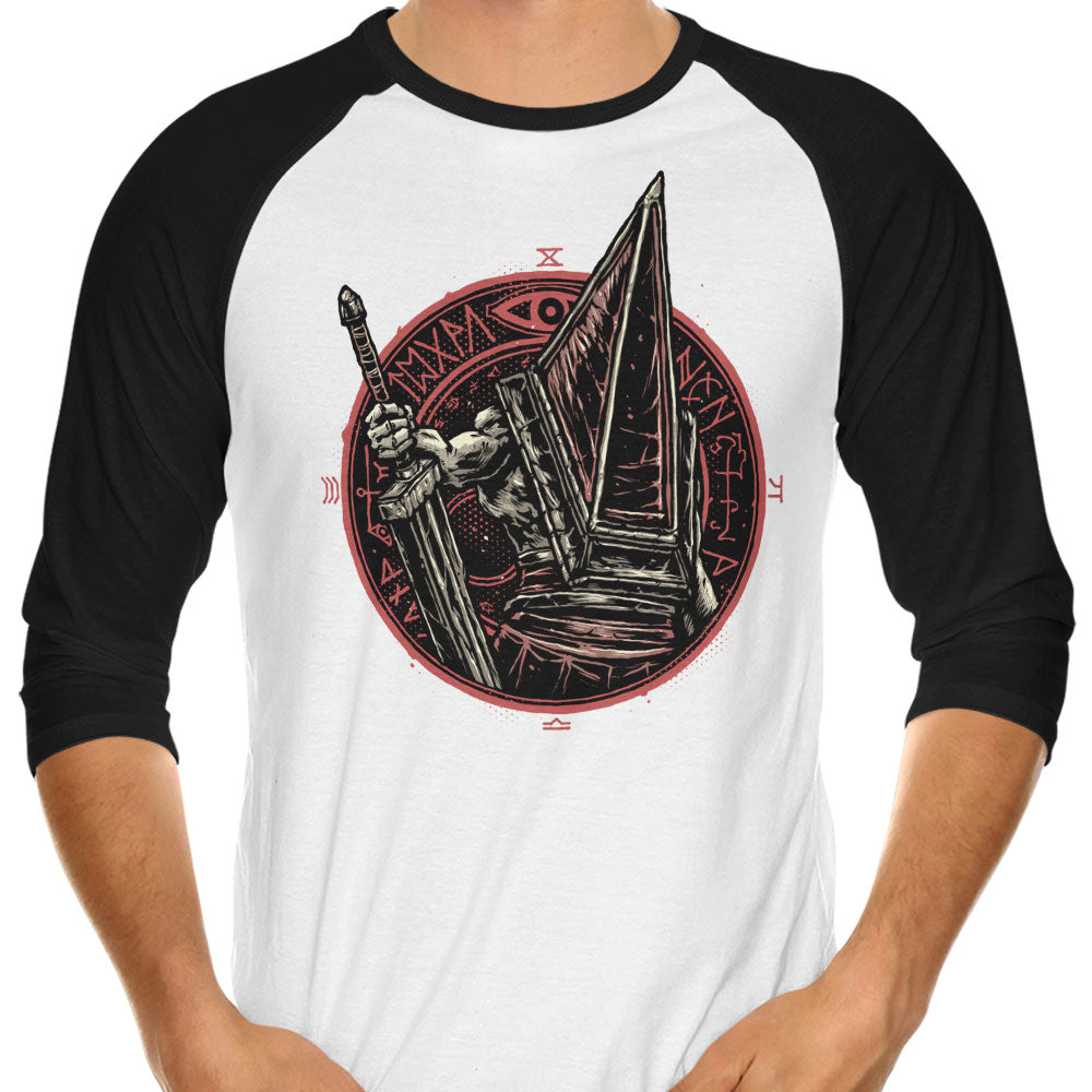 Keeper of the Town 3/4 Sleeve Raglan - Adult & Kids T-Shirts, Sweatshirts & Hoodies apparel design preview 1
