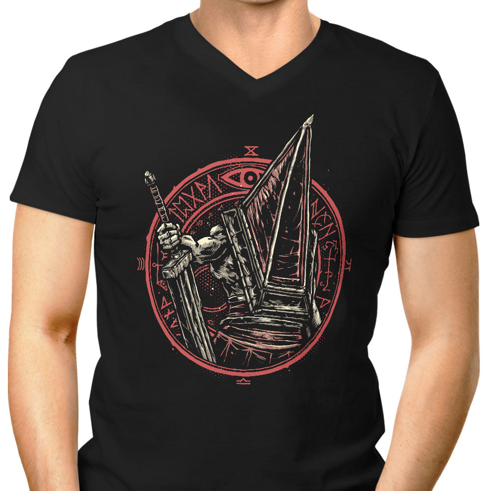 Keeper of the Town Men's V-Neck - Adult & Kids T-Shirts, Sweatshirts & Hoodies apparel design preview 1