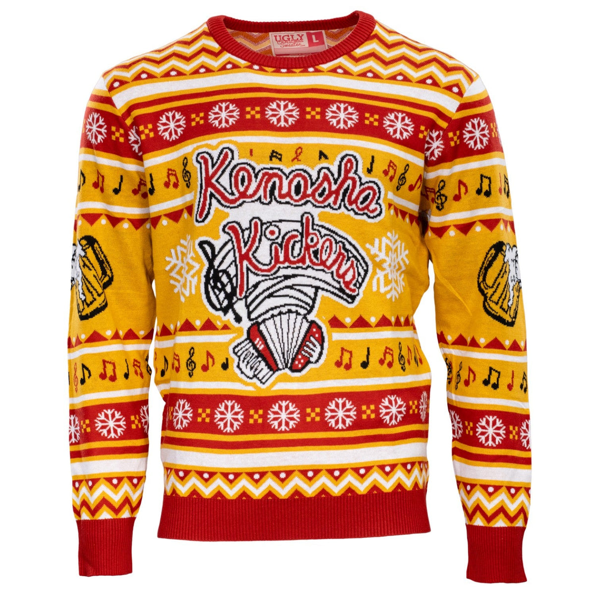Kenosha Kickers Band Logo Ugly Christmas Sweater product image 4