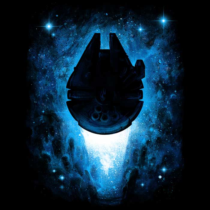 Kessel Run - Adult & Kids T-Shirts, Sweatshirts & Hoodies apparel design preview 2