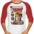 Kevin's Holiday Stories 3/4 Sleeve Raglan - Adult & Kids T-Shirts, Sweatshirts & Hoodies apparel design preview 1